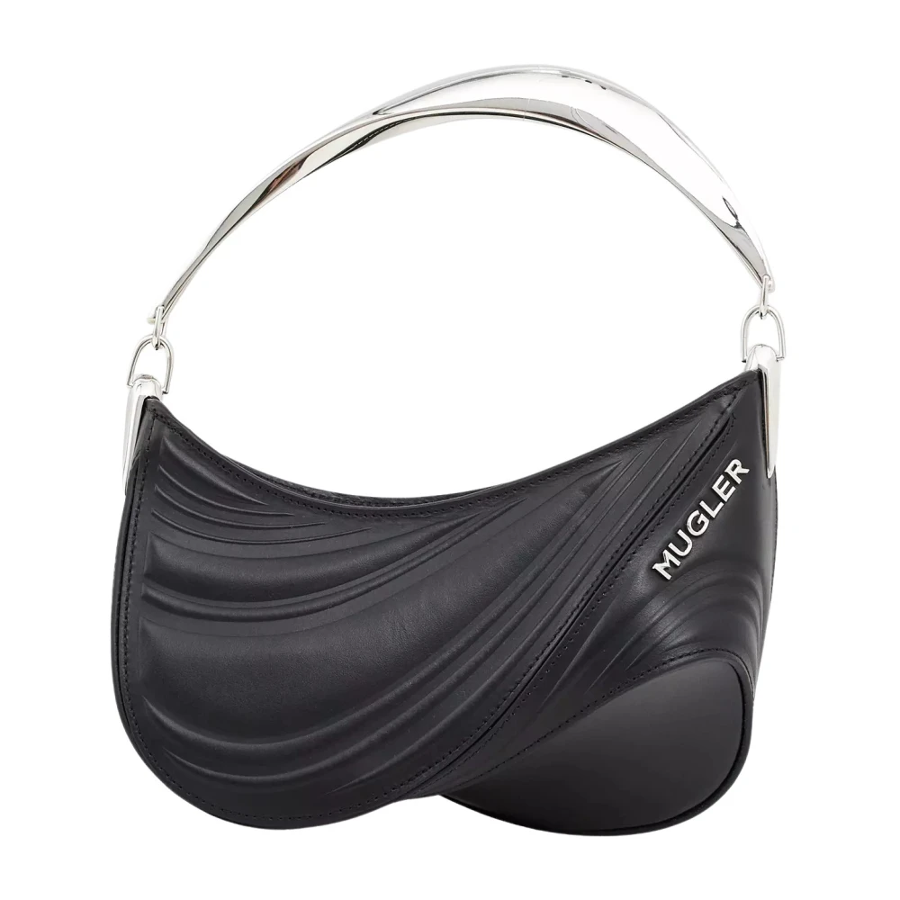 Mugler - Bags > Handbags - Black - Mugler - Modalova