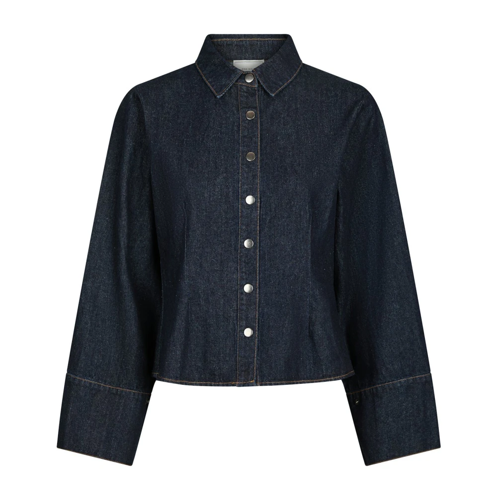 Blouses & Shirts > Denim Shirts - - Neo Noir - Modalova