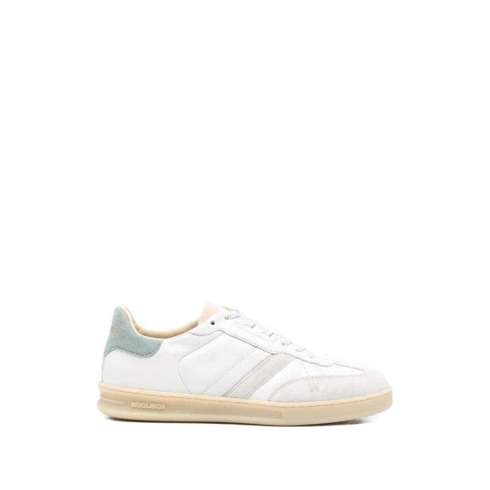 Woolrich Double U Leather Sneakers Dames Schoenen Veelkleurig Multicolor
