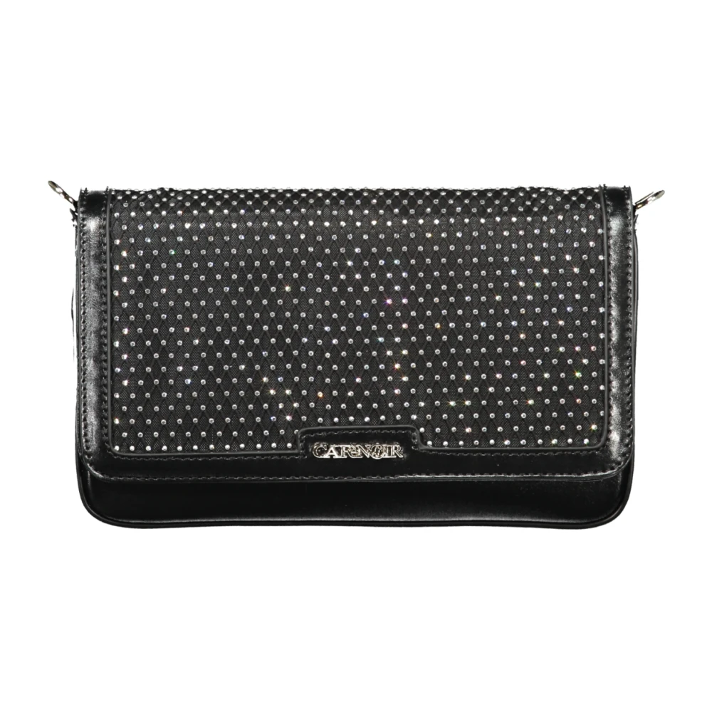 Cafènoir Women's Black Cross Body Bags, One Size, Crossbody Bag