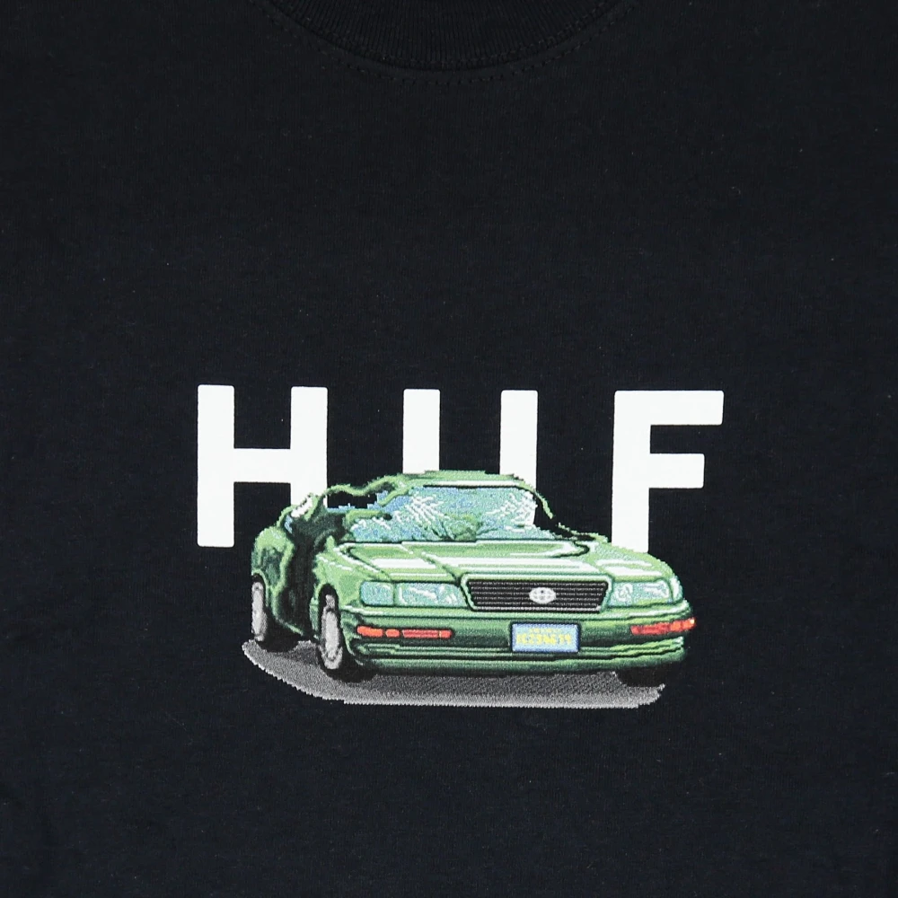 HUF Street Fighter II Zwarte Tee Black Heren