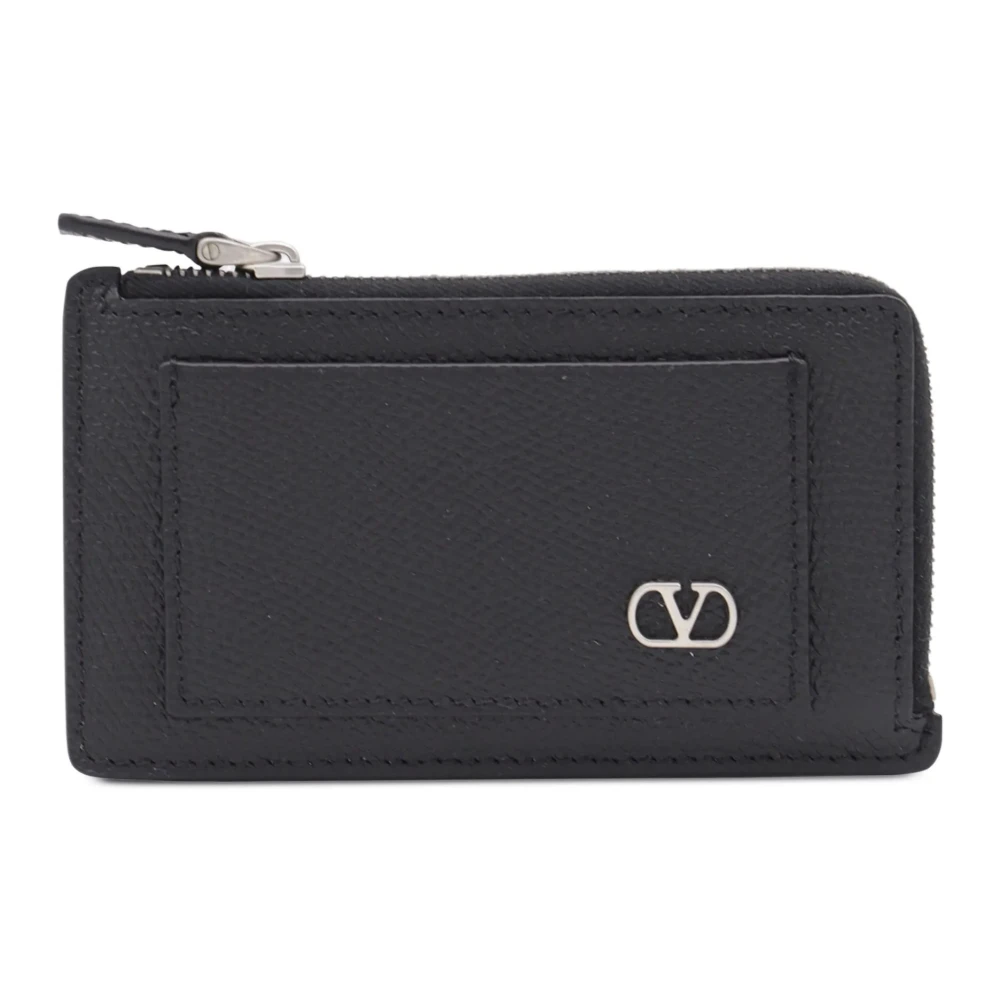 Valentino Garavani Men's Black Vlogo Signature Wallet