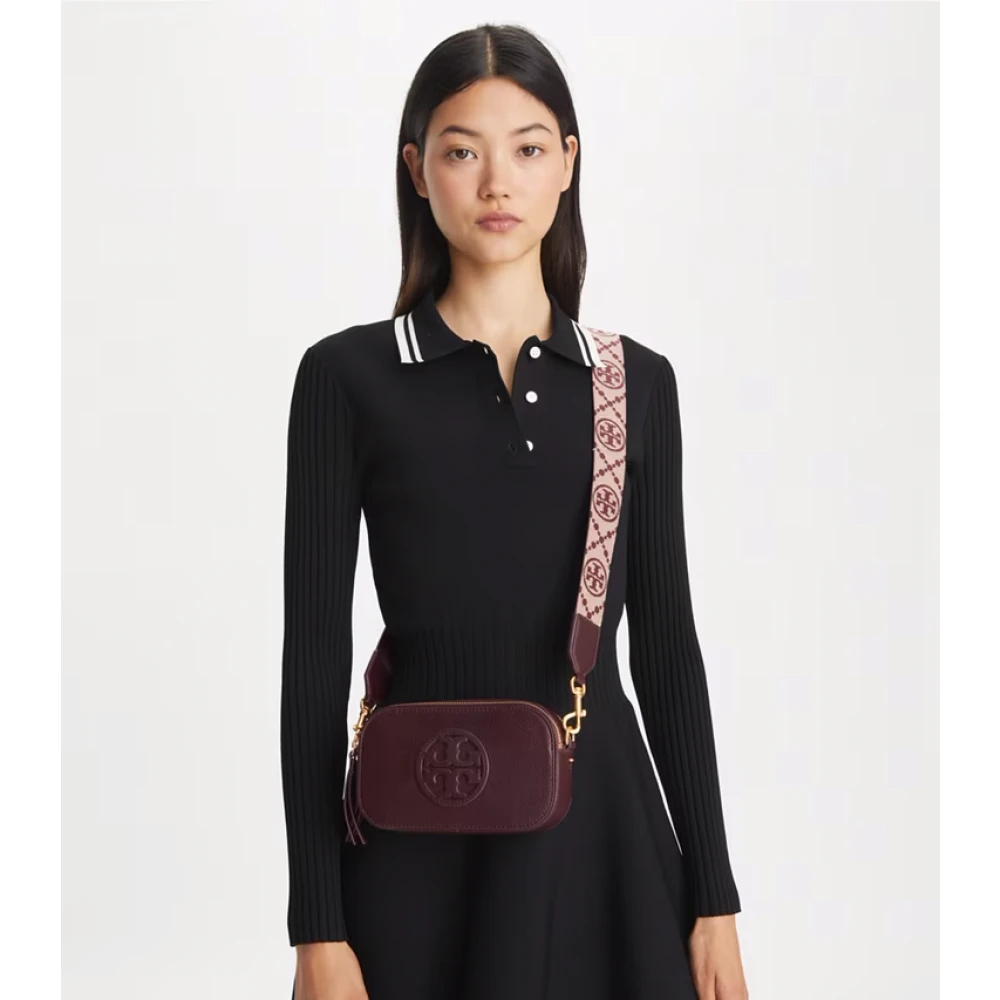 TORY BURCH Mini Crossbody Tas Albarossa Brown Dames