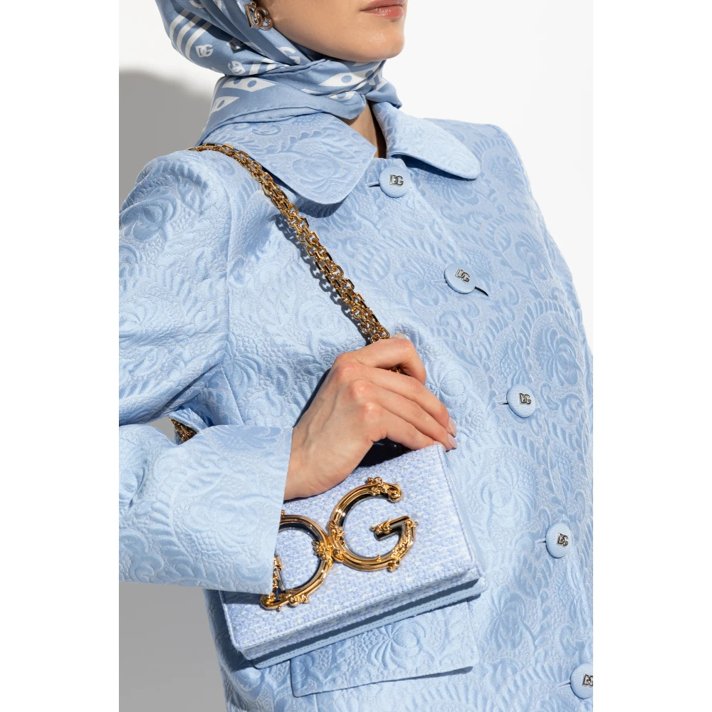 Dolce & Gabbana Schoudertas DG Girls Blue Dames