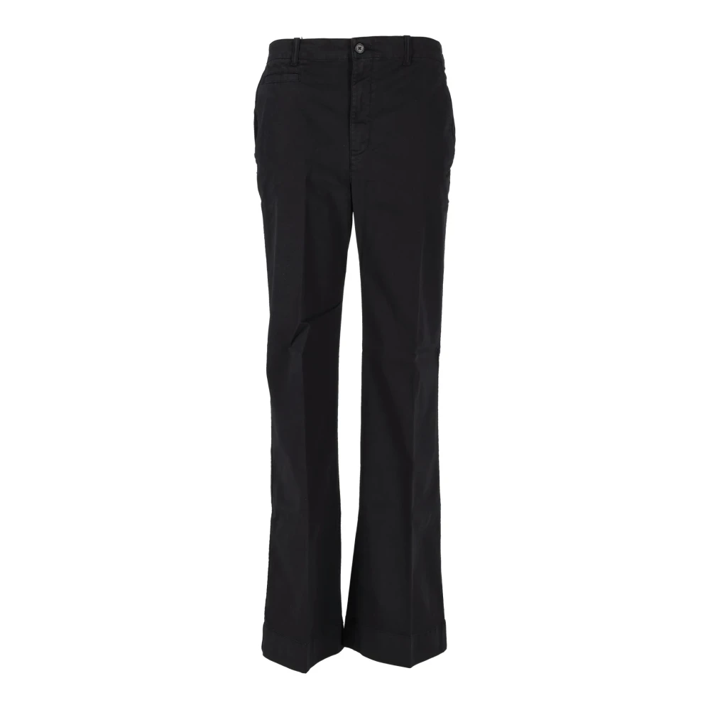 Ralph Lauren Donna Nero Wide Trousers