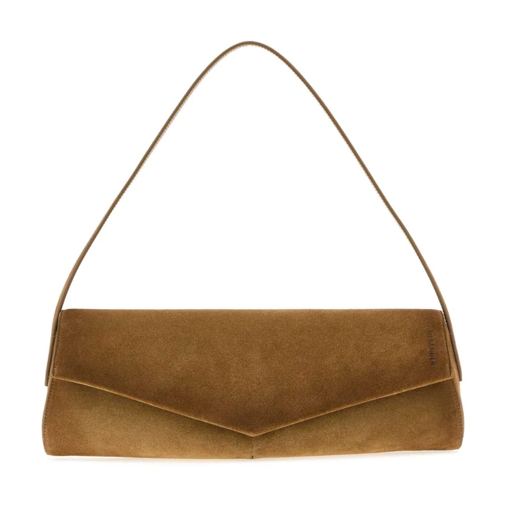 Jil Sander Kante Flap Shoulder - Female - Shoulder Bags - Brown - One Size - Bags