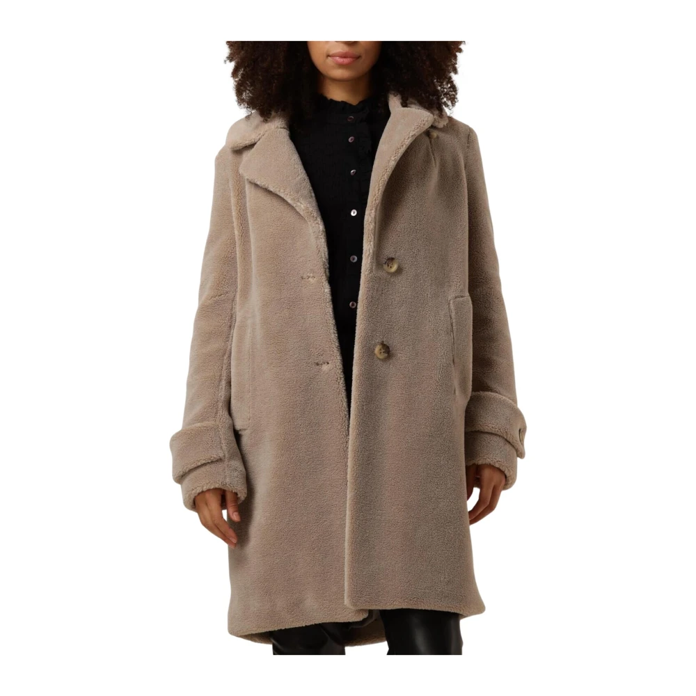 Beaumont Zand Teddyjas Geneva Beige Dames