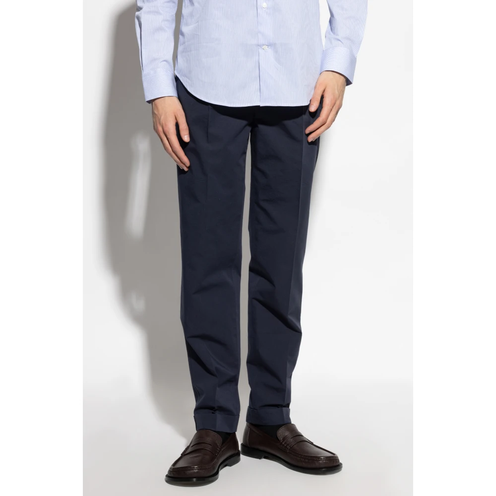 Tom Ford Broek met opgerolde pijpen Blue Heren