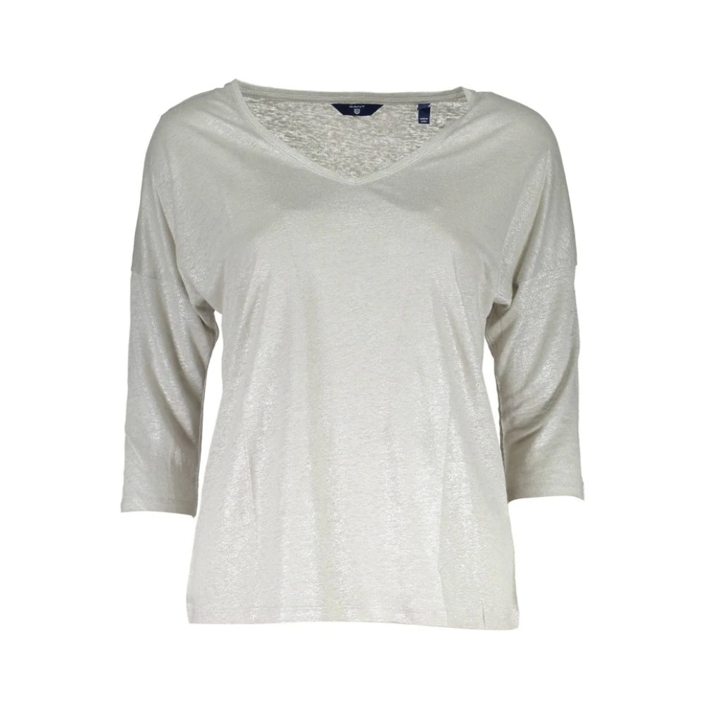 Knitwear > V-neck Knitwear - - Gant - Modalova