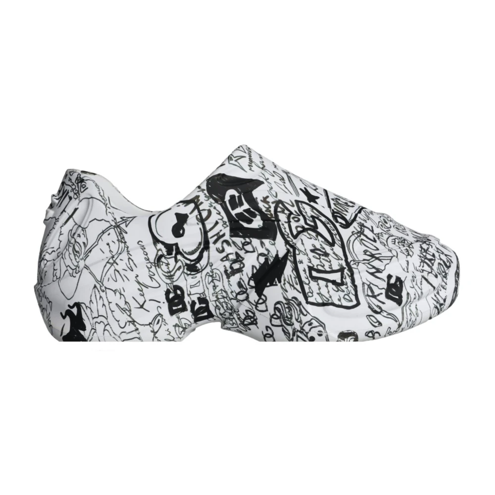 Dolce & Gabbana Men's Black Sneakers, 10 Uk, Daymaster Low Top Trainers