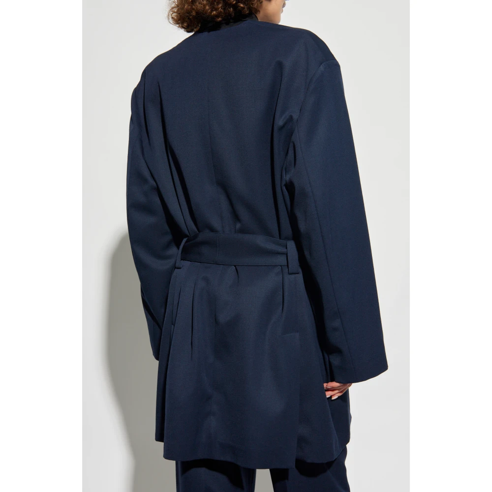 The Attico Tied blazer Blue Dames