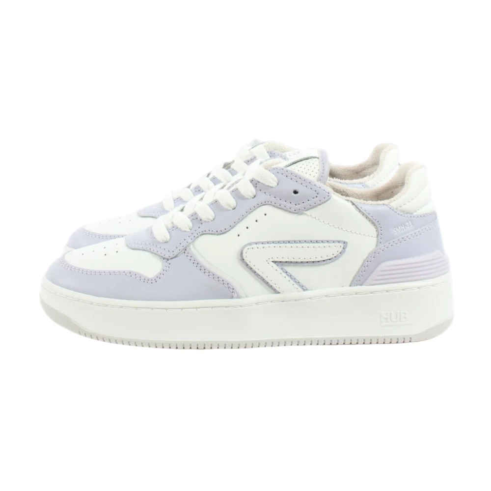 HUB Witte Sneakers voor Vrouwen Dames Schoenen Paars