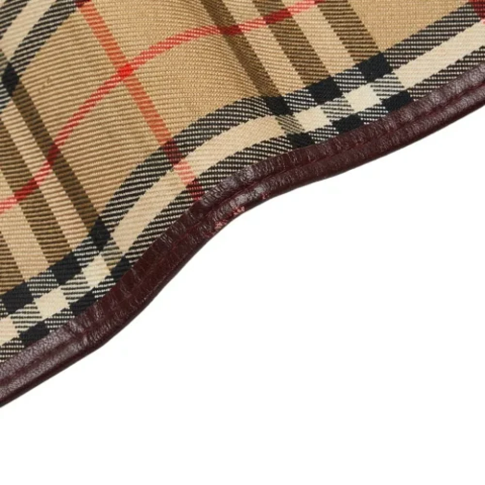 Burberry Vintage Pre-owned Canvas wallets Beige Dames