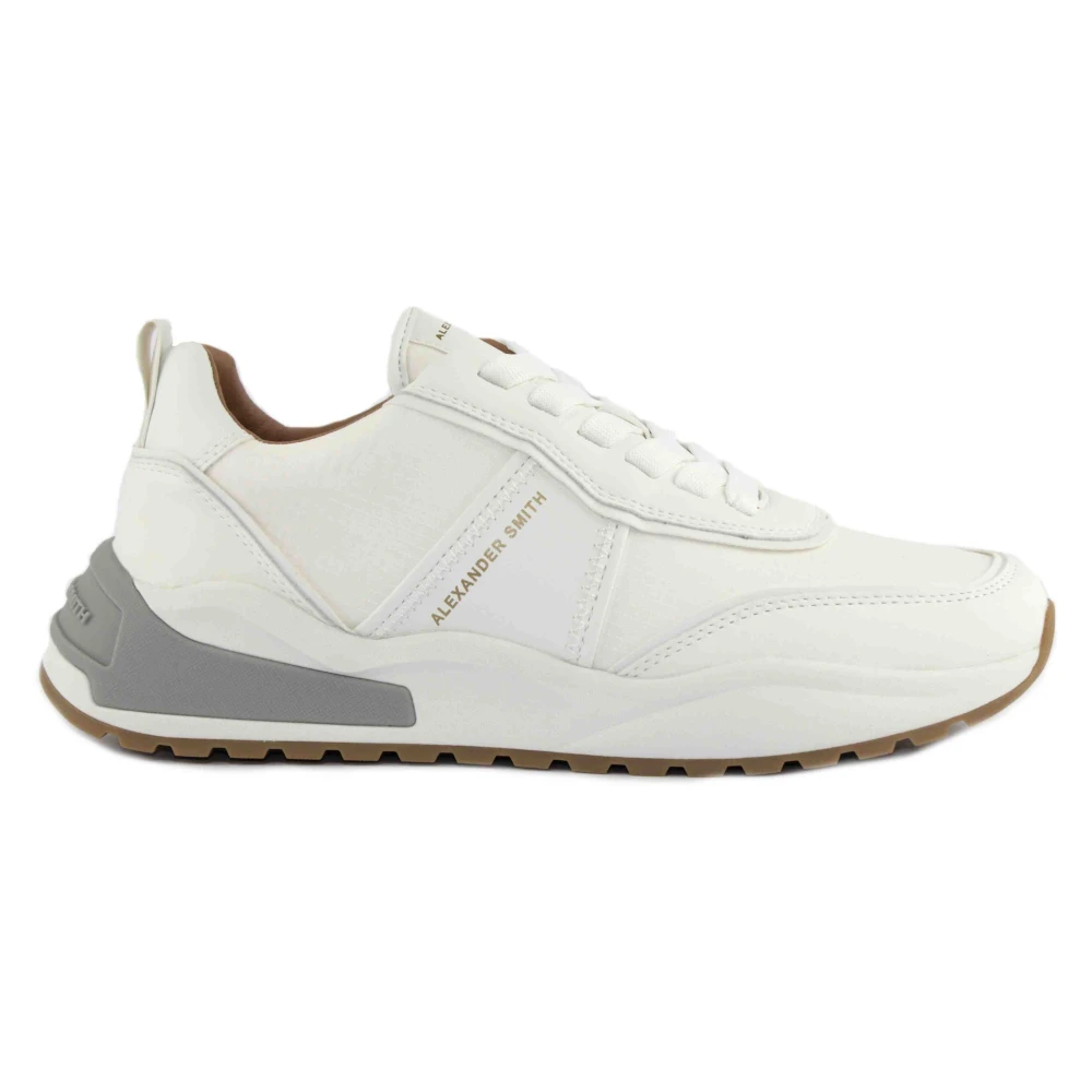 Alexander Smith Witte Sneakers Heren Schoenen