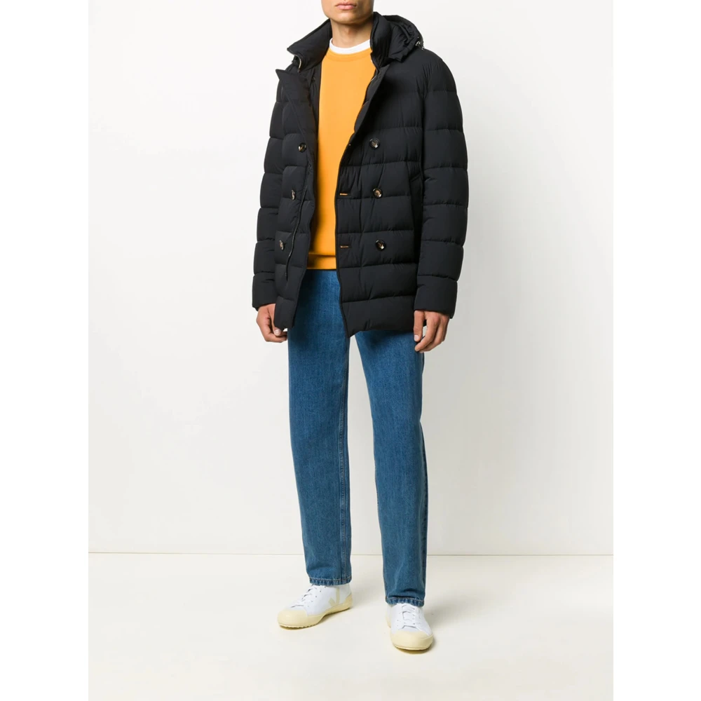 Moorer Dubbel-Borst Pufferjas Blue Heren