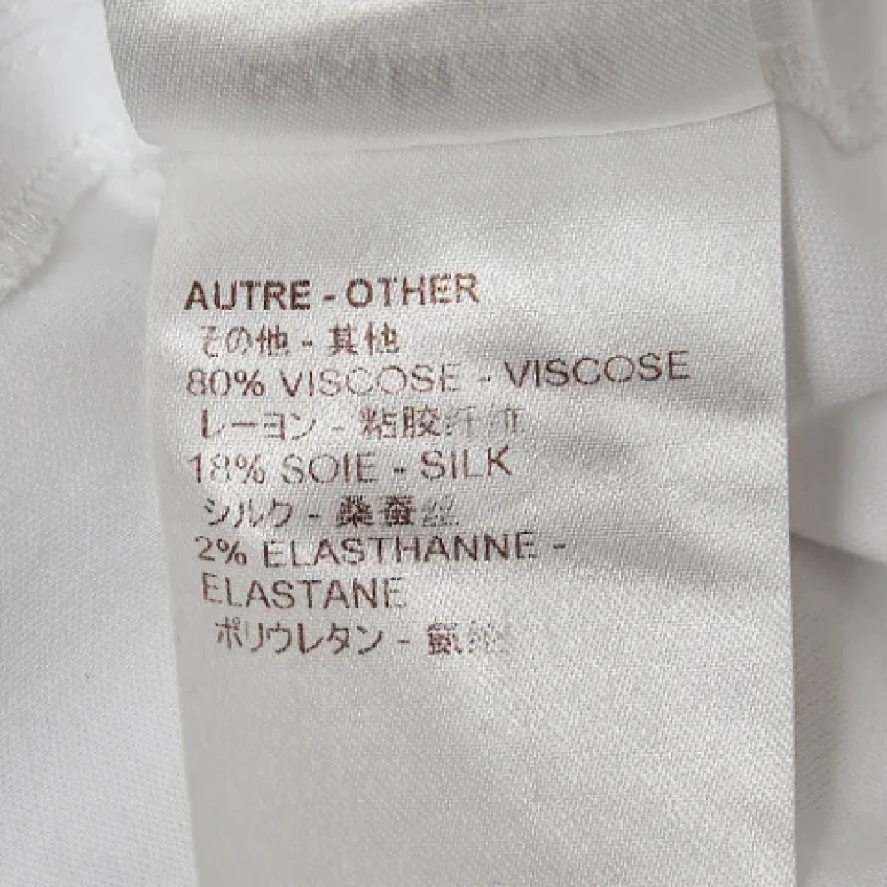 Louis Vuitton Vintage Pre-owned Fabric tops White Dames