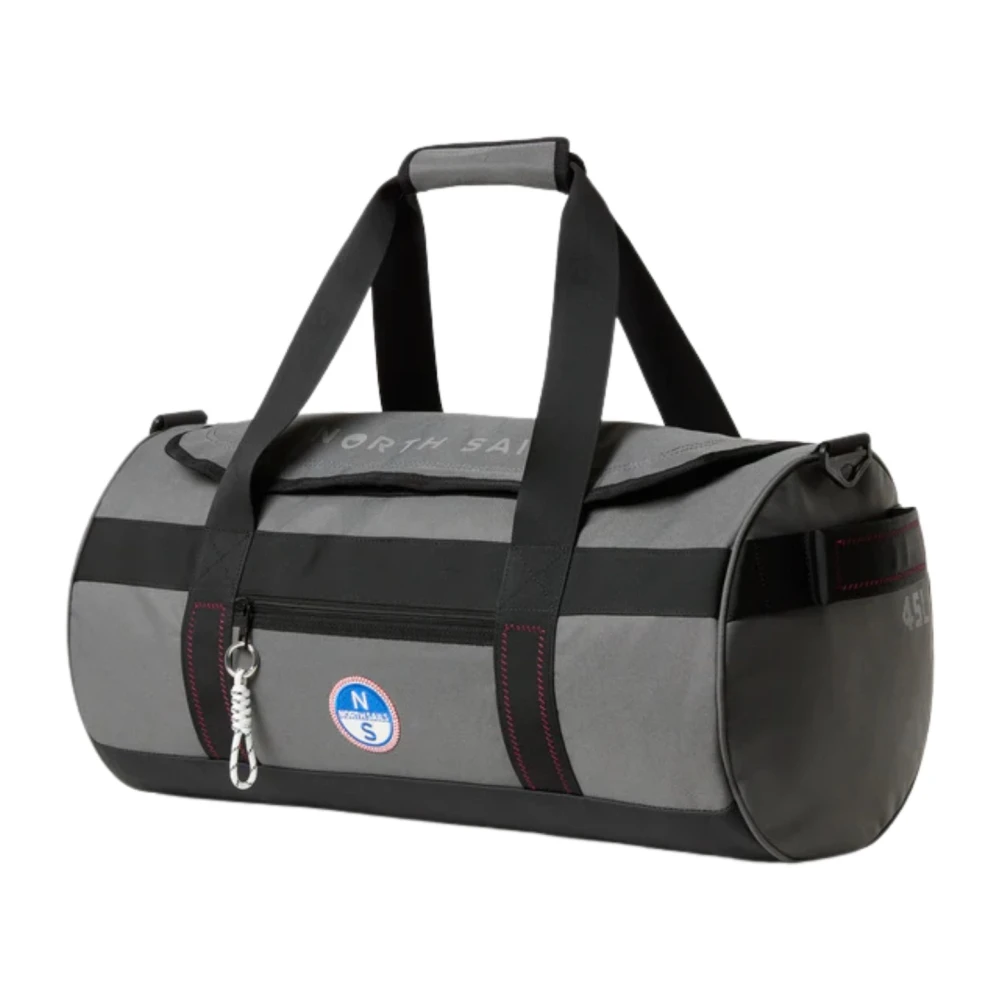 North Sails Gray Weekend Bags, Female, One Size, Duffle Borsona Cordura