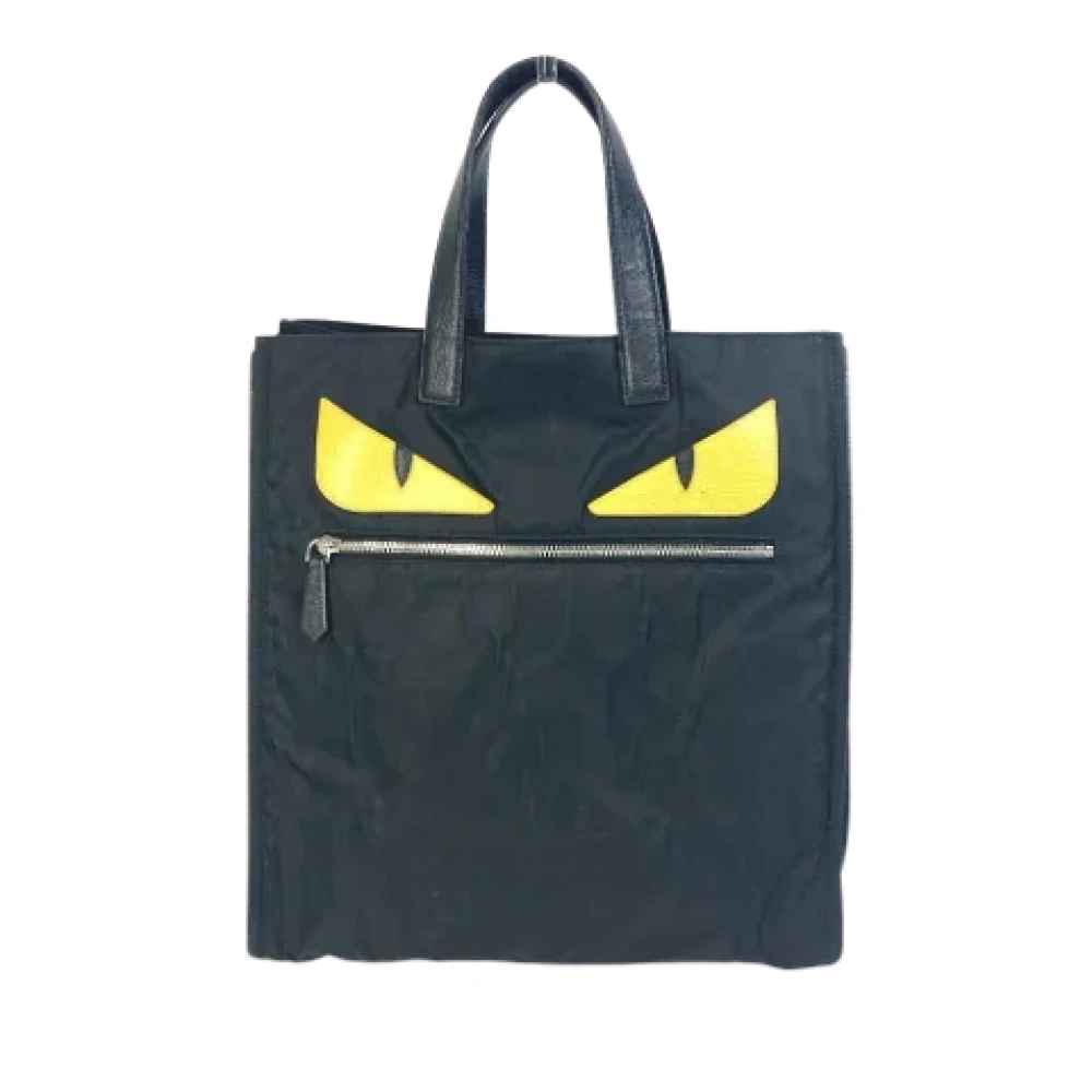 Fendi Vintage Pre-owned Fabric fendi-bags Black Heren