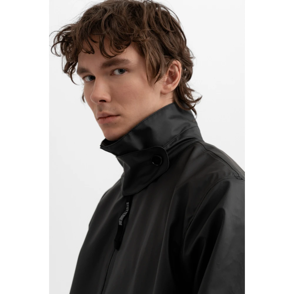 Stutterheim Lichtgewicht Waterdichte Parka Black Dames