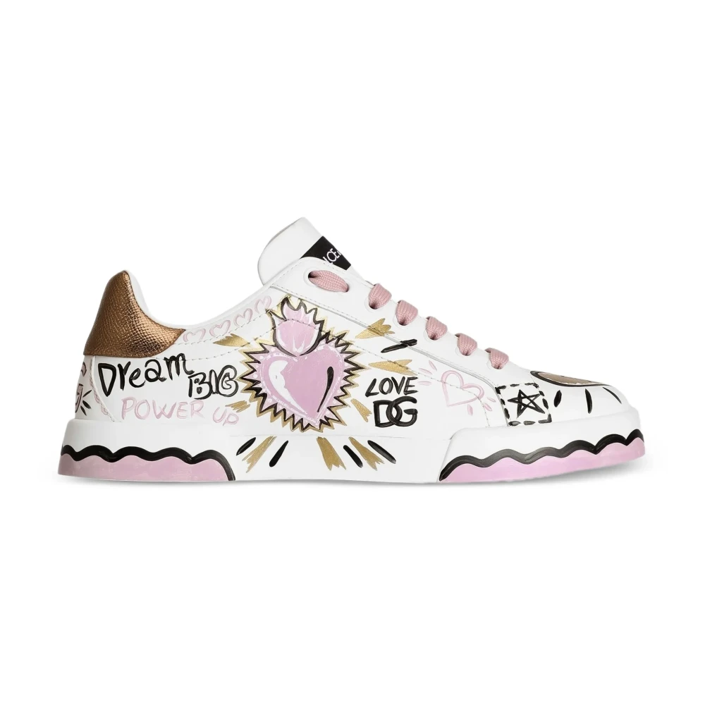 Dolce & Gabbana Sneaker Bassa Dames Schoenen Veelkleurig Multicolor