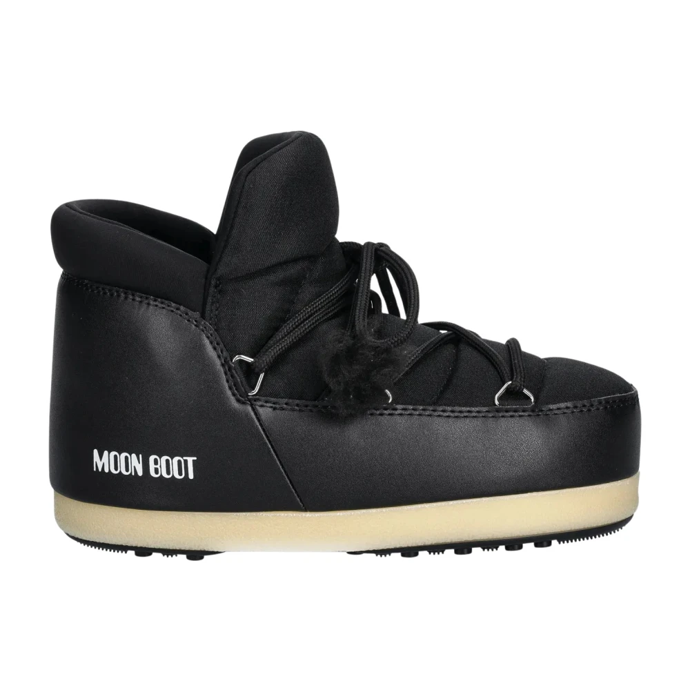 Moon Boot Donna Nero - Stivaletti Neri - Materiale Sintetico - Shoes - 41 Eu - Immagine 4