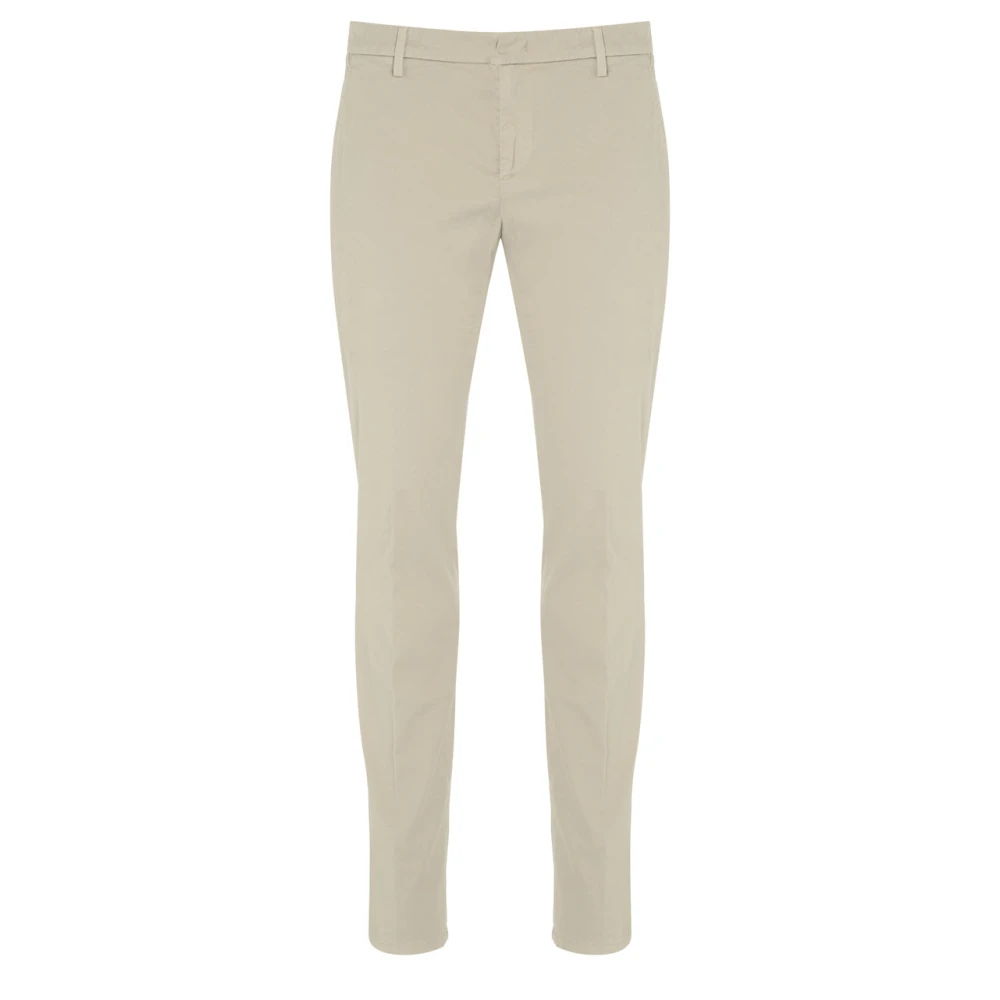 Dondup Mannelijk Beige Broeken Heren, W38, Katoen, Spiritissimo Chino`S