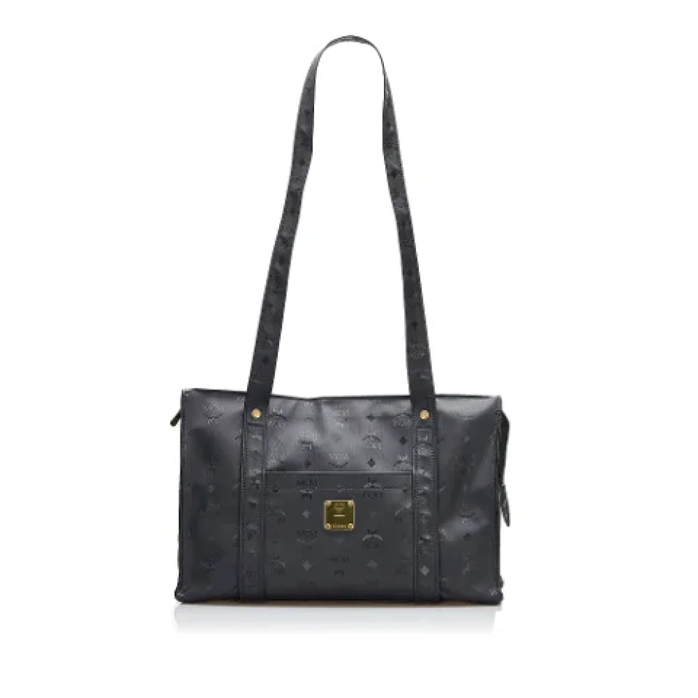 MCM Pre-owned Canvas totes Black Dames