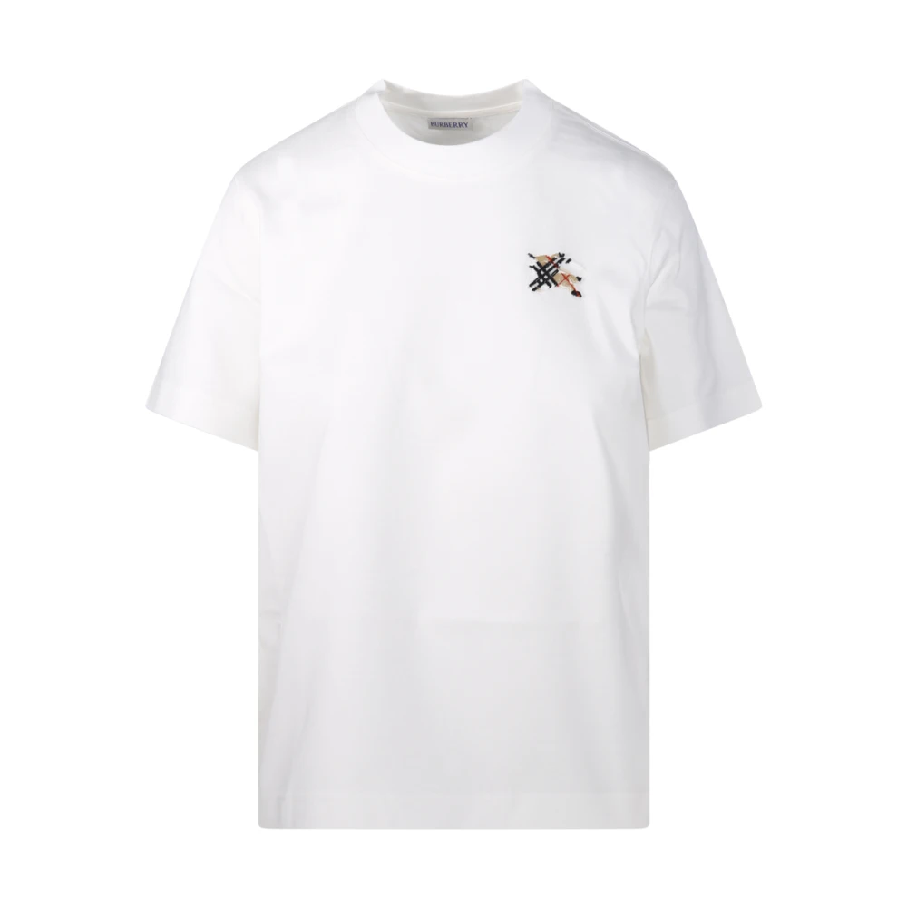 Burberry Mujer Blanco Camisetas, Talla: L