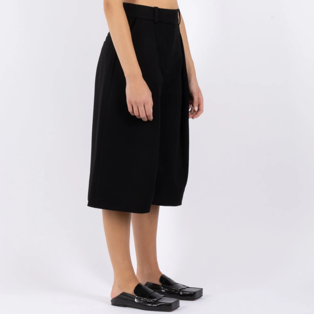 Jacquemus Amalfi Bermuda Stijl Zwarte Jurk Black Dames