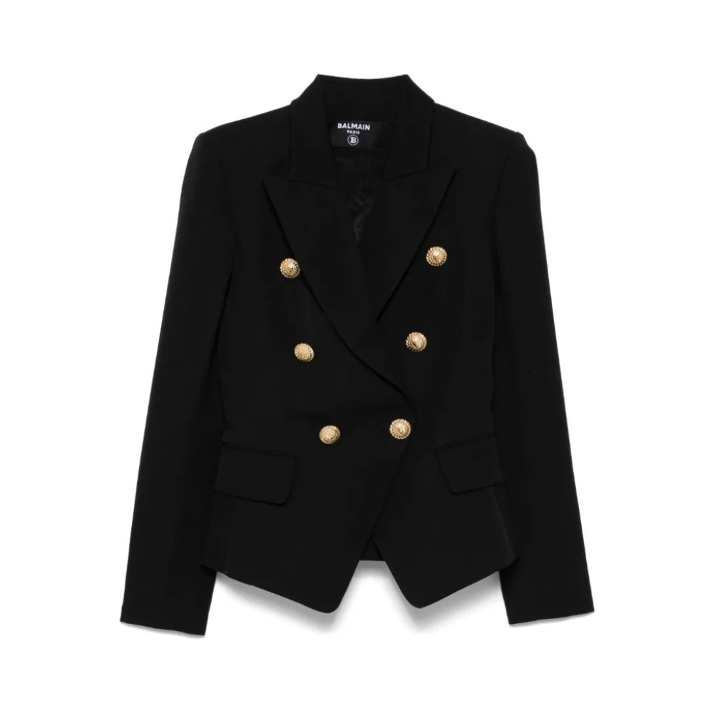 Balmain Women's Black Stylish Jackets