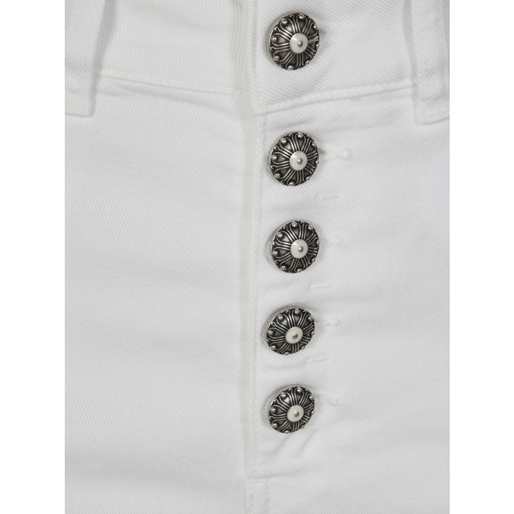 Dondup Juweel versierde broek White Dames