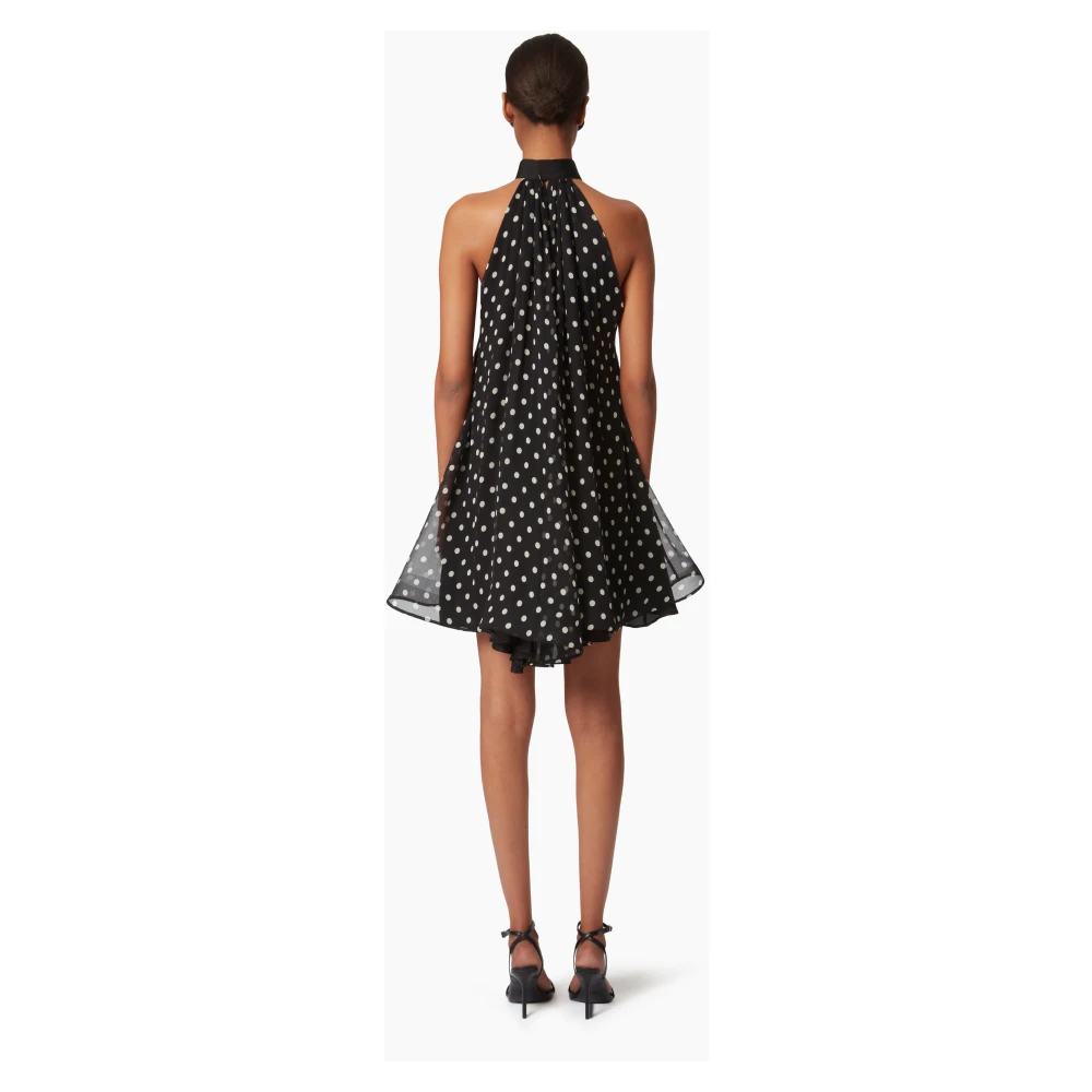 Nina Ricci Halterneck Mini Dress With Black Dames