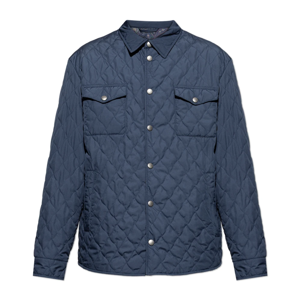 Etro Uomo Blu Giacche, M, New,
