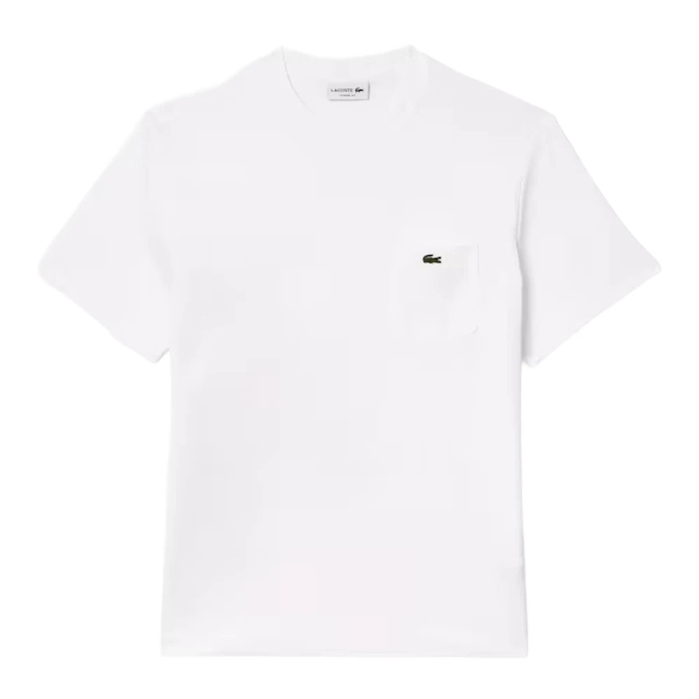 Lacoste Uomo Bianco Top, M, New,