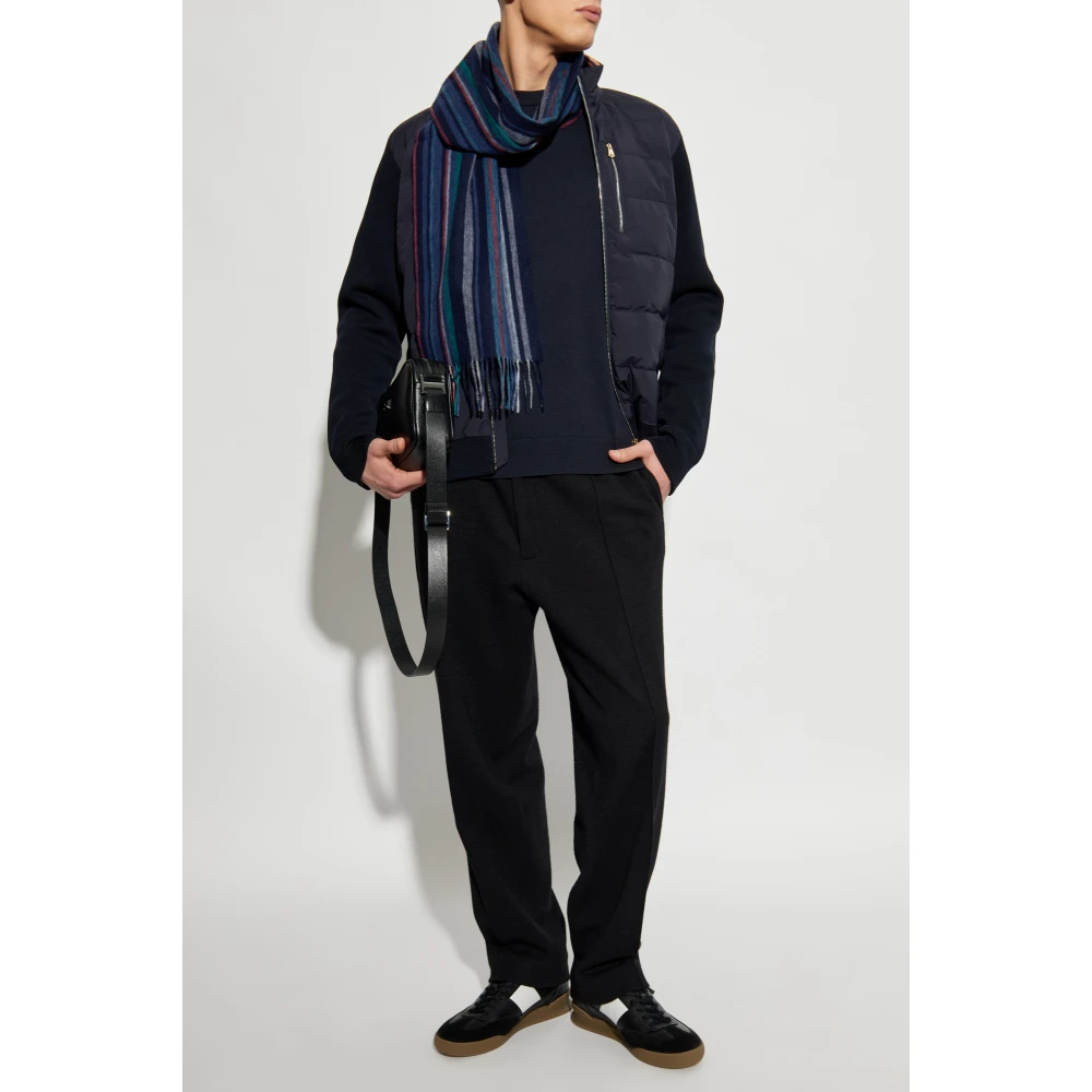 Paul Smith Vest met gewatteerde voorkant Blue Heren