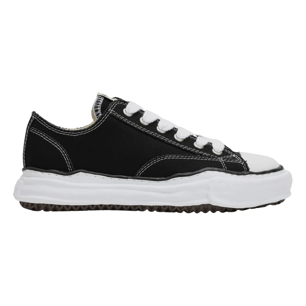 Mihara Yasuhiro Lage Sneaker Peterson Heren Schoenen Zwart