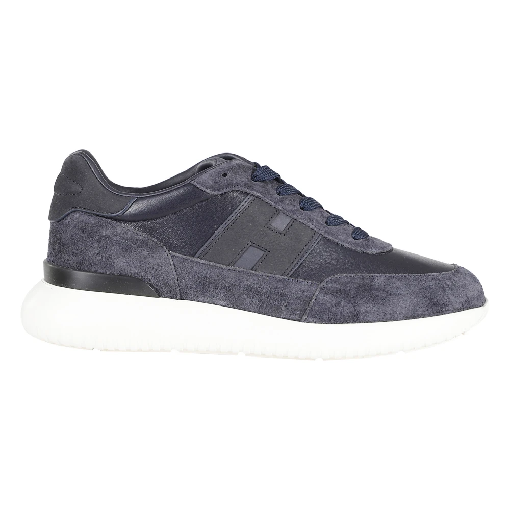 Hogan H709 Laced H Bando Sneaker Heren Schoenen Blauw