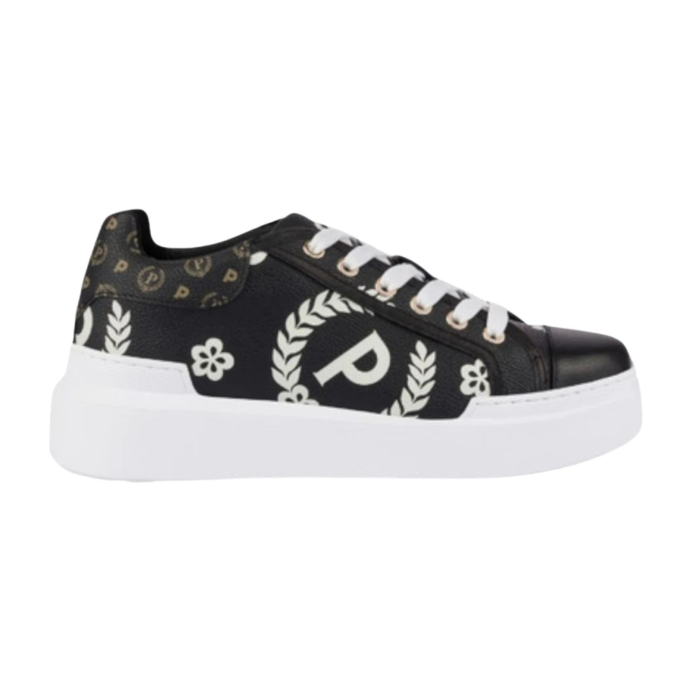 Pollini Lage Sneakers Dames Schoenen Zwart