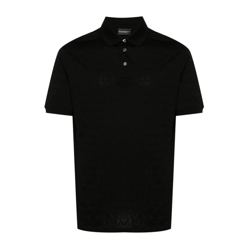 Emporio Armani Mannelijk Zwart E Polo Shirt 3D1fm81jorz0999