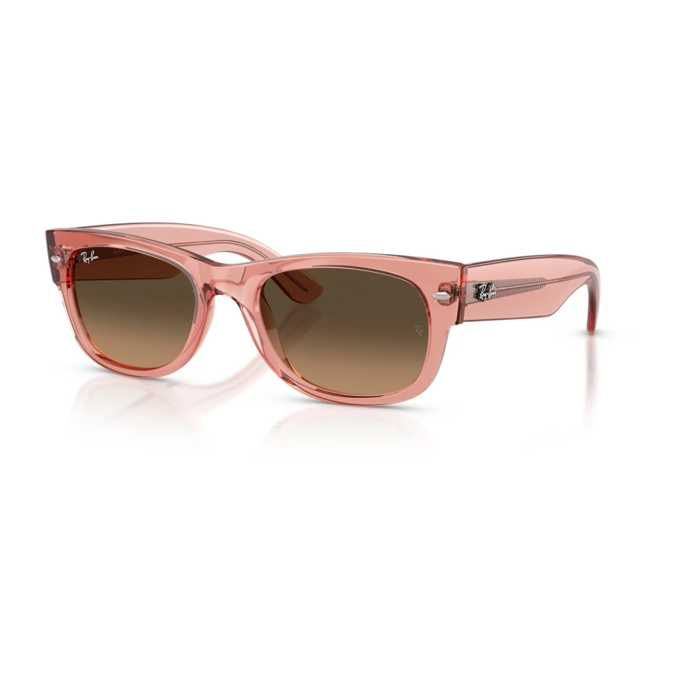 Ray-Ban Unisex Pink Sunglasses, 55 Mm, Mega Wayfarer Ii