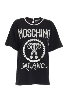 Pearls Dubbel Frågetecken Logotyp T-shirt