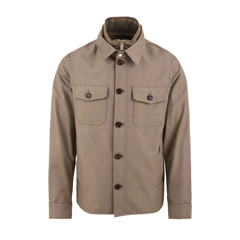 Moorer Uomo Beige Giacche, L, New,