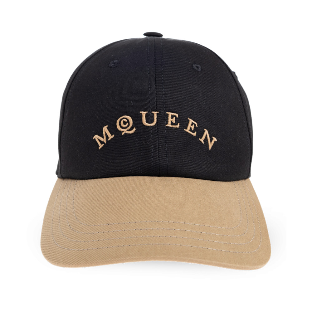 ちゃいみー商品　McQ AlexanderMcQueenキャップ 関込】新作◇MCQ ALEXANDER MCQUEEN◇ロゴ ステッチ キャップ