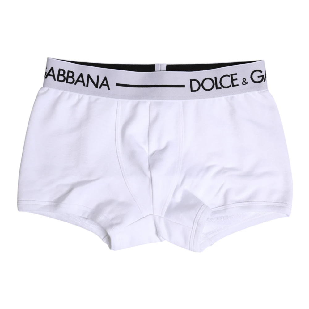 Dolce & Gabbana Men's White Regular Boxer - Underpants - M - Underwear