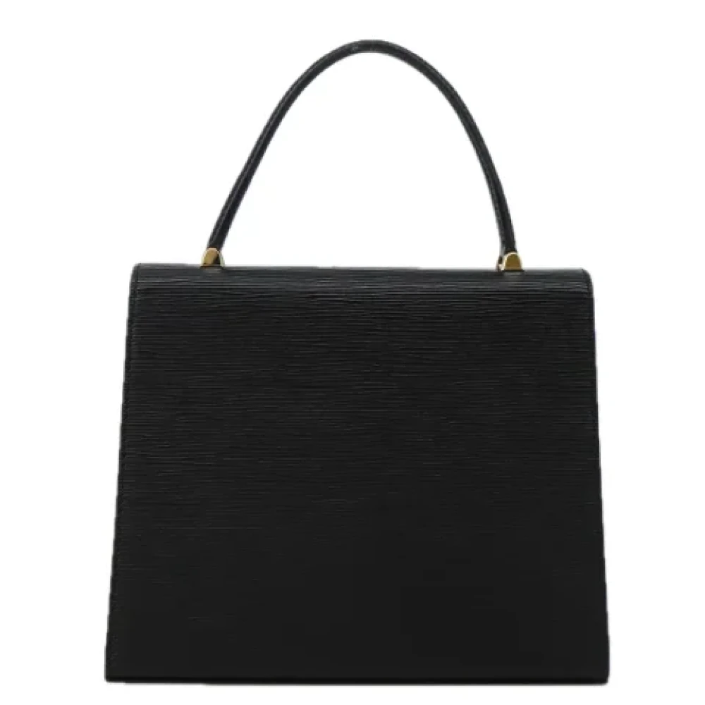 Louis Vuitton Vintage Pre-owned Leather handbags Black Dames