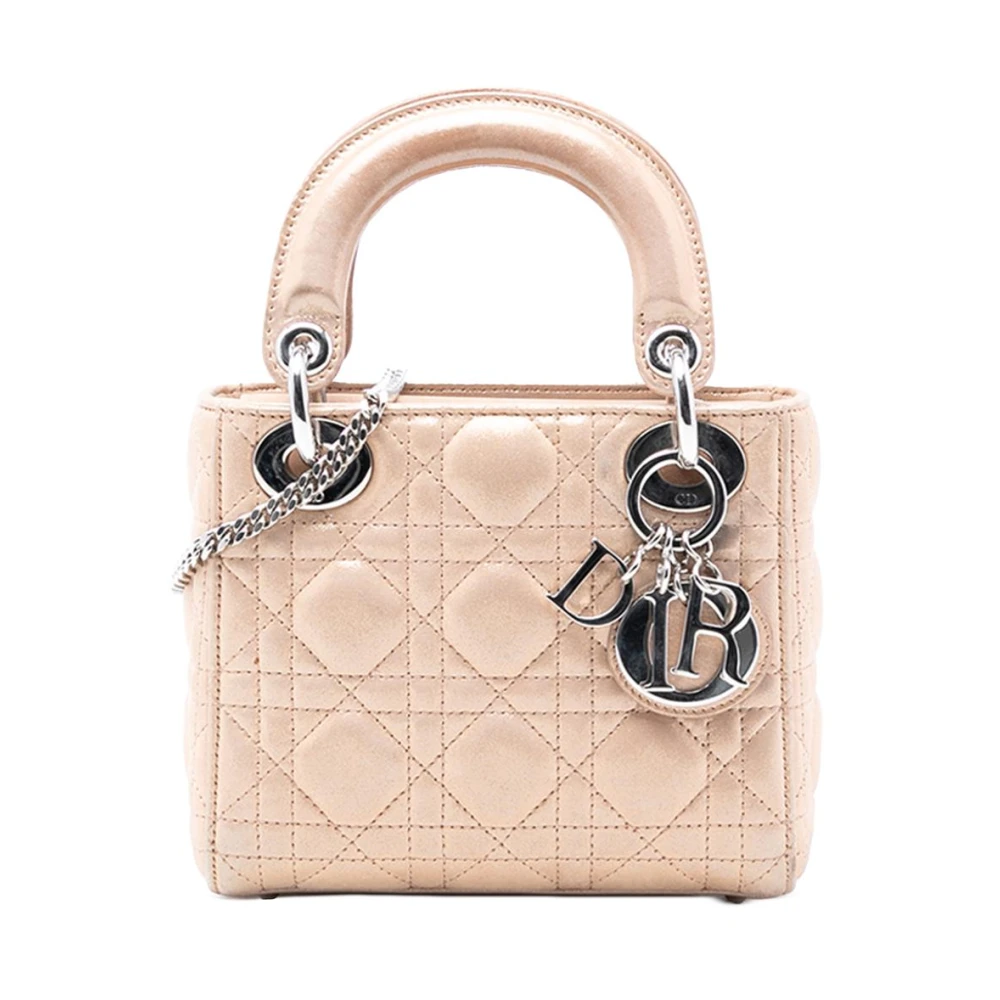 Dior Vintage Women's Brown Pre-Owned Handle Satchel