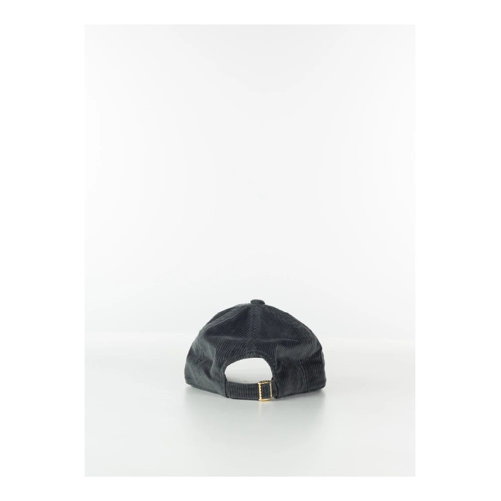 Drole de Monsieur Gestreepte Baseballpet Black Heren