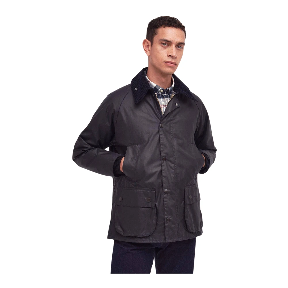 Barbour Uomo Blu - Giacca Wax Classica Bedale - Jackets - 4XS - Immagine 4