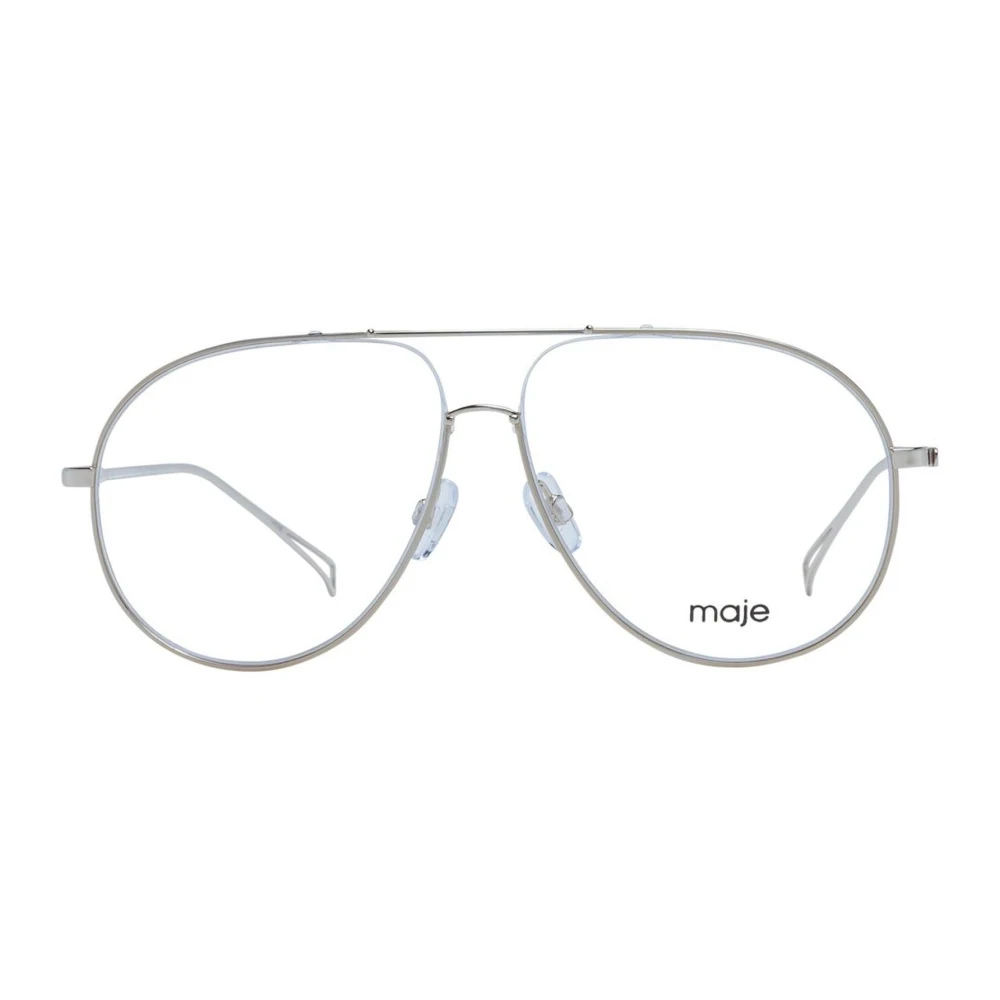 Maje Aviator Zonnebril Zilver Gray Dames