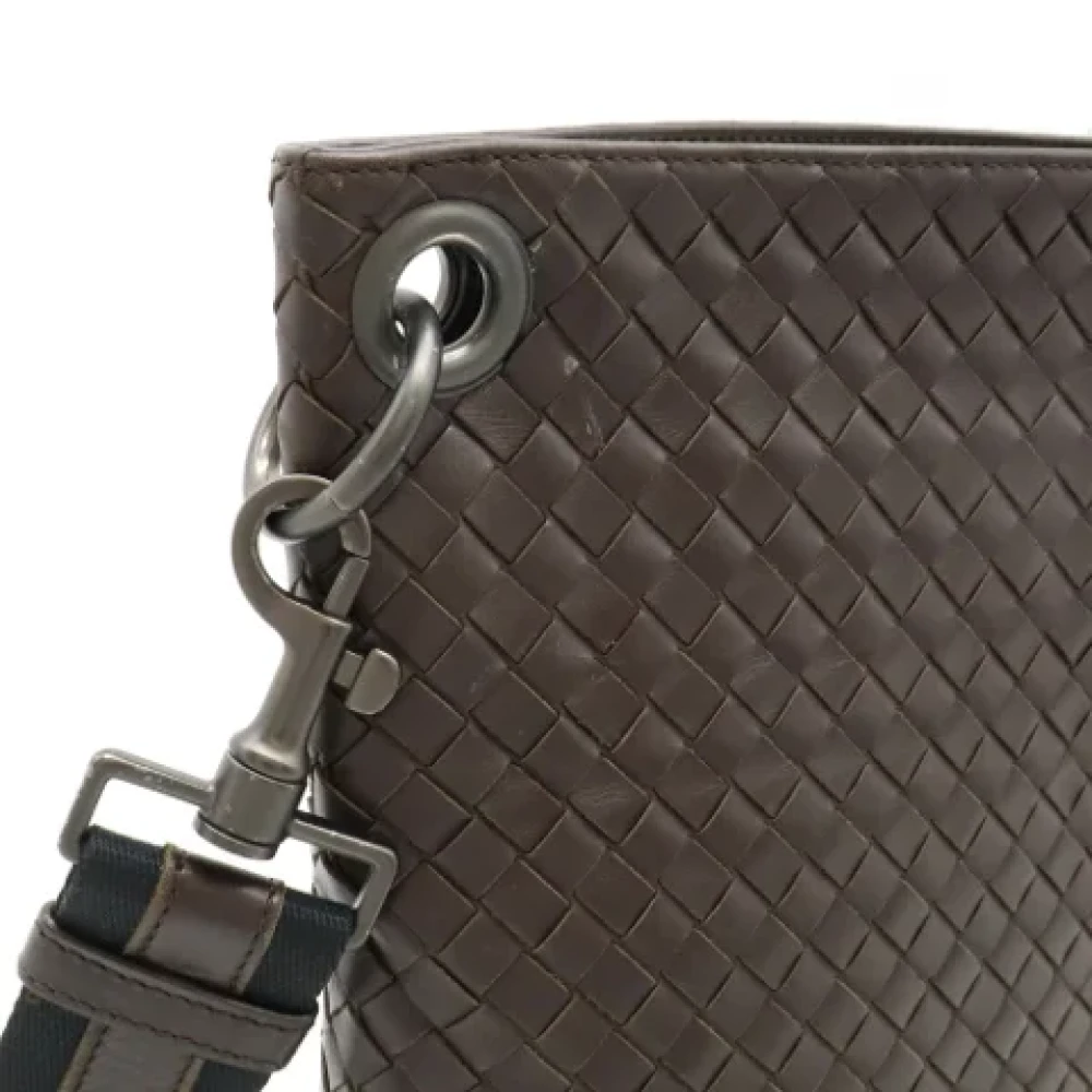 Bottega Veneta Vintage Pre-owned Leather shoulder-bags Black Dames